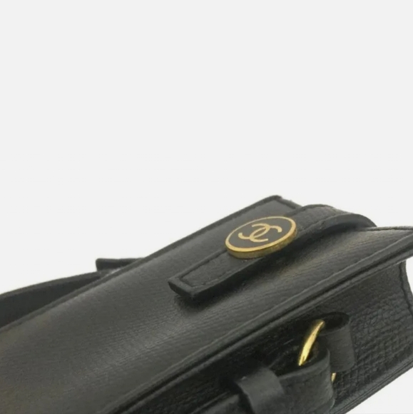 CHANEL COCO BUTTON CAVIAR CIGARETTE TOBACCO CASE/S1900 - Picture 12 of 13